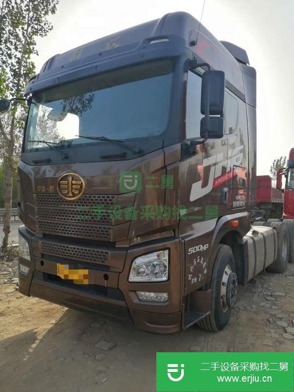 江蘇出售二手解放JH6雙驅500牽引車