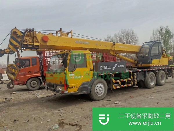 內(nèi)蒙古出售二手柳工四節(jié)臂12噸汽車吊