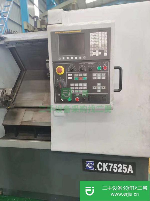 江蘇出售二手寶雞CK7525A數控斜車床