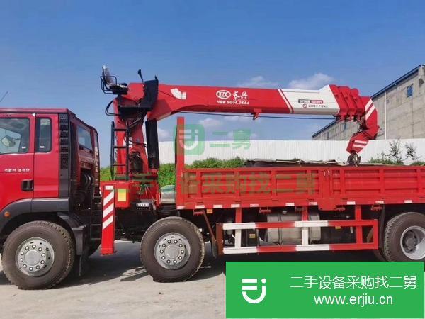 浙江出售二手前四后八長(zhǎng)興12噸四節(jié)臂隨車(chē)吊