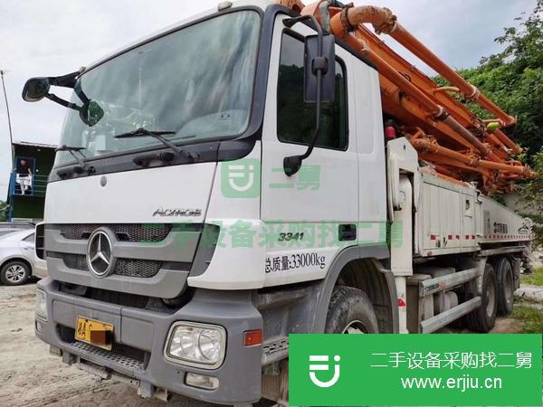 湖南出售二手中聯三橋49米泵車