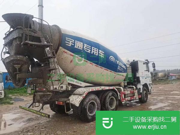 山西出售二手德龍大十二方攪拌車