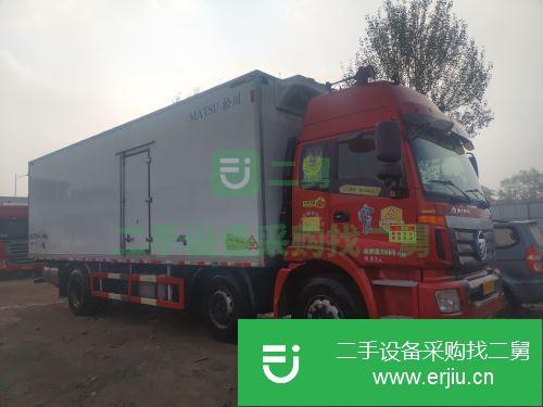 吉林出售二手福田歐曼冷藏車