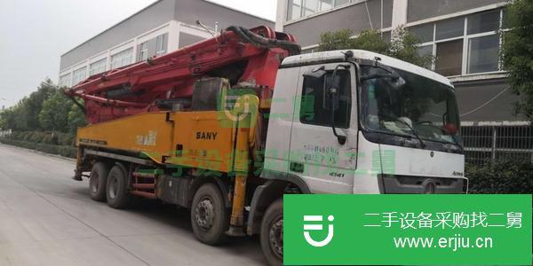 黑龍江出售二手奔馳50米泵車