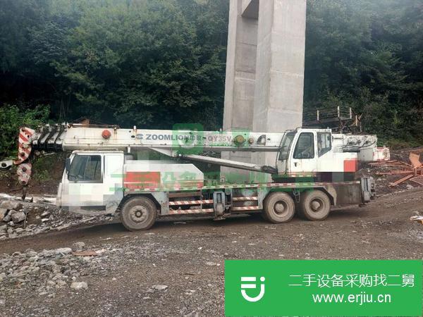 廣西出售二手中聯(lián)25v5國(guó)三汽車吊