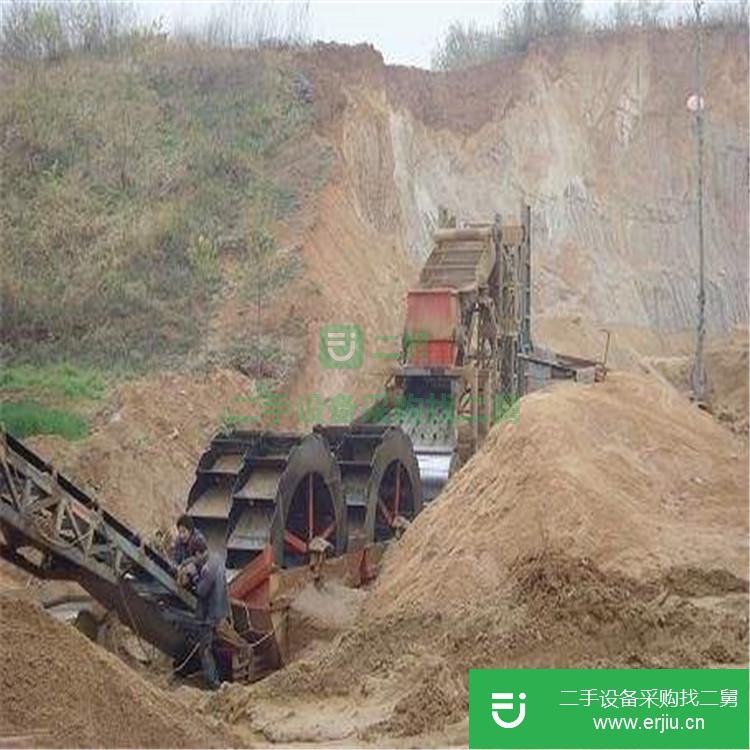 山東出售二手輪斗洗砂機