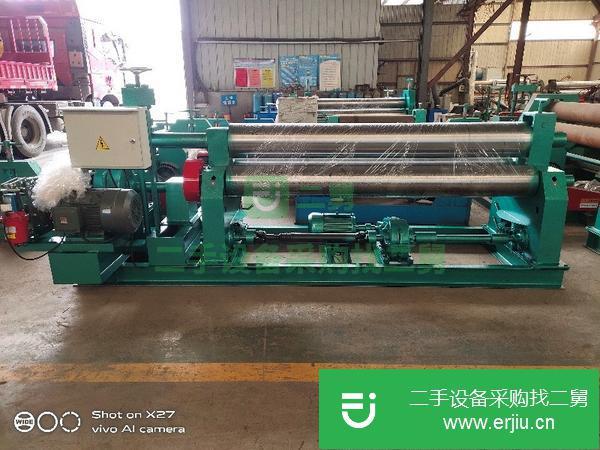 山東出售二手W11-16*2500對稱式機械自動卷板機