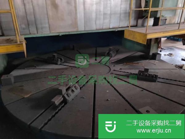 山東出售二手青島永基C5250立式車(chē)床