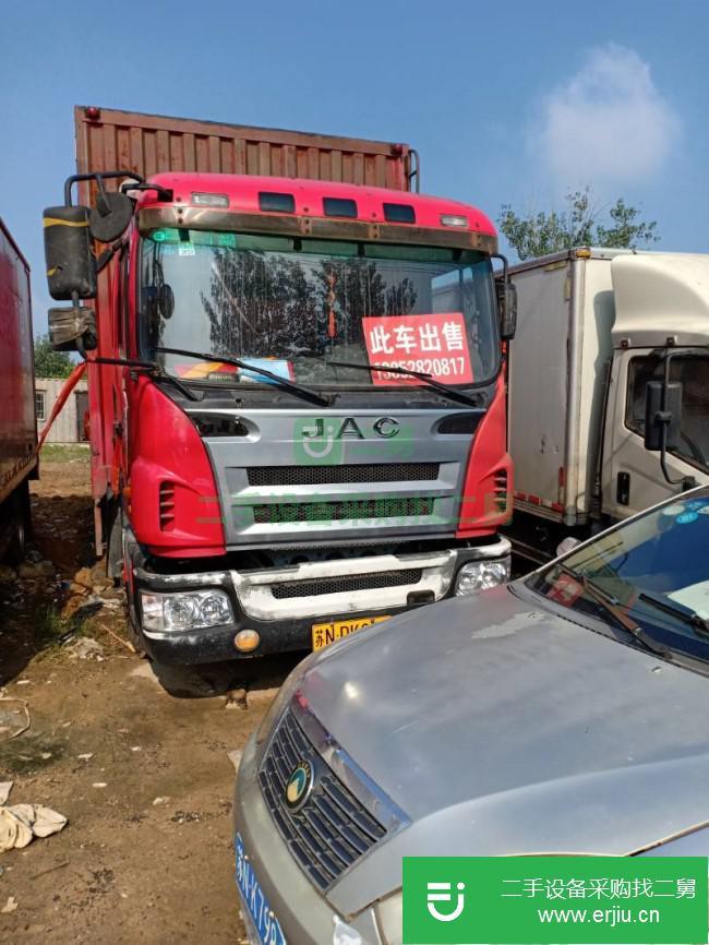江蘇出售二手江淮格爾發廂式貨車