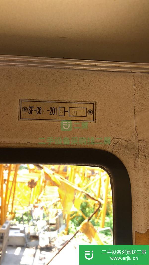 河北出售二手中聯6015塔吊