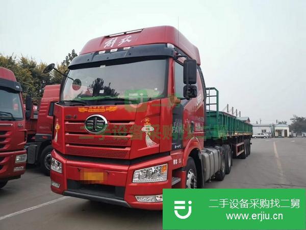 河北出售二手解放半掛車無事故