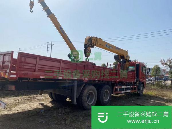 湖北出售二手徐工12噸隨車吊