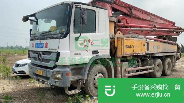 河北出售二手三一37米泵車，手續(xù)齊全