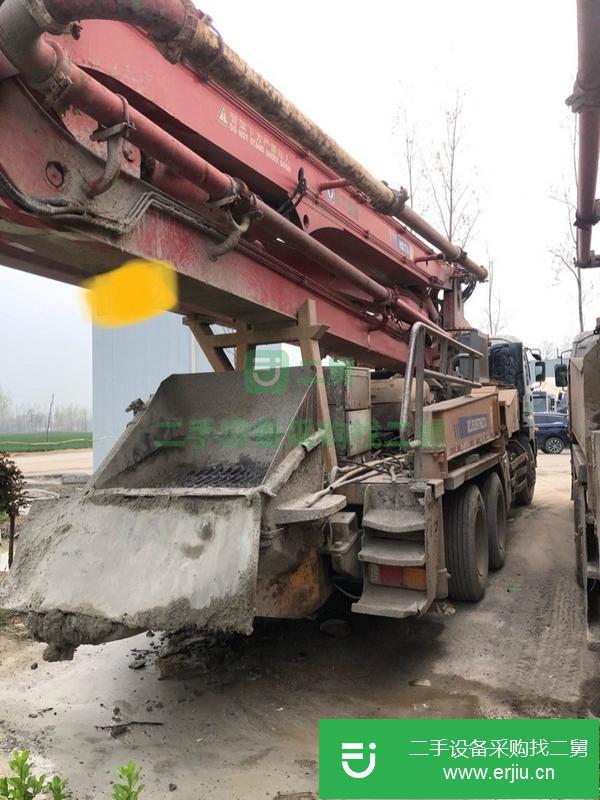 河南出售二手徐工37米泵車