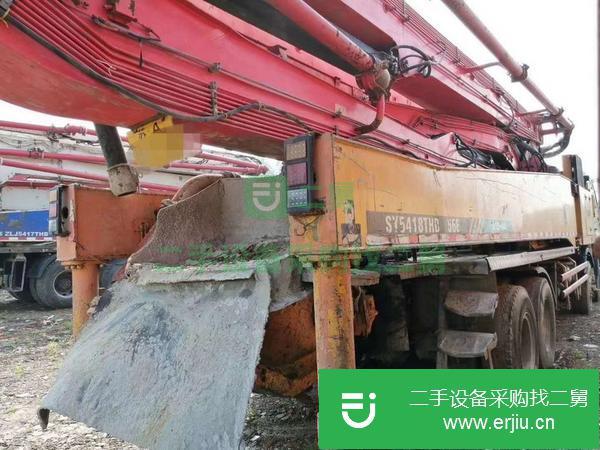 河北出售二手56米泵車手續齊全