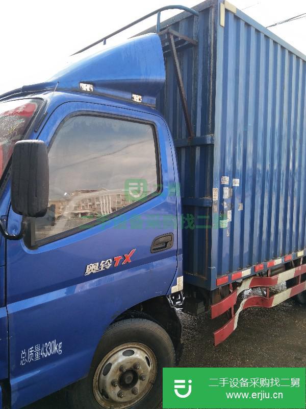 江西出售二手福田奧鈴箱式貨車