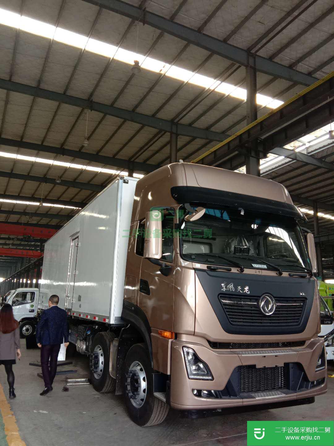 湖北出售二手東風(fēng)天龍冷藏車