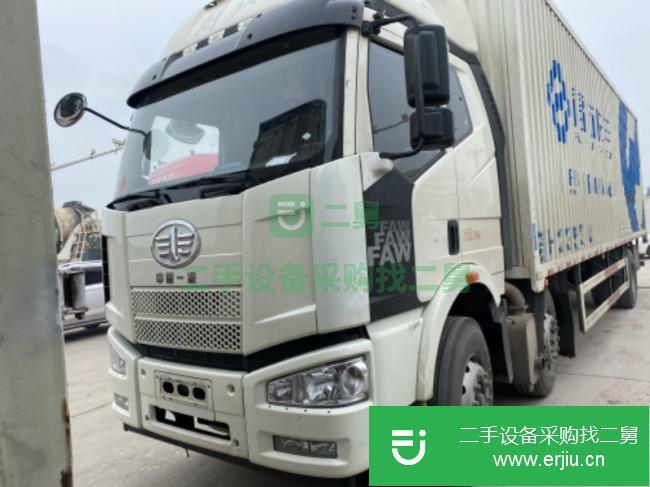 山東出售二手一汽解放廂式貨車