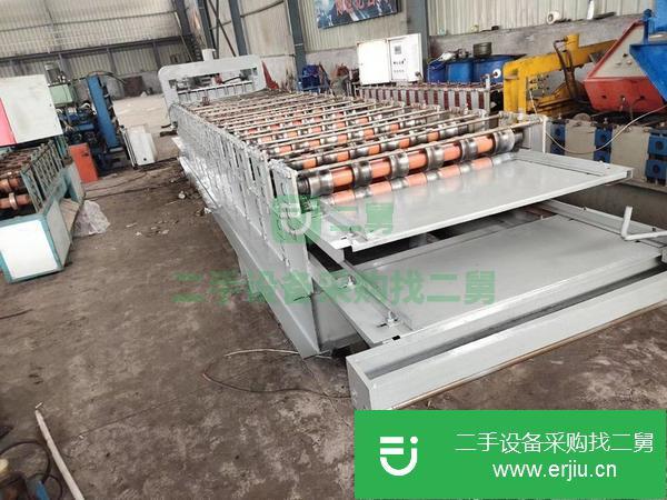 河北出售二手雙層壓瓦機