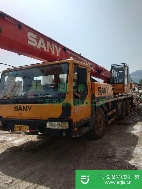 陜西出售二手三一吊車20噸