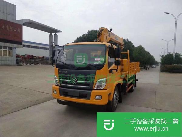 湖北出售二手福田瑞沃6.3噸隨車吊