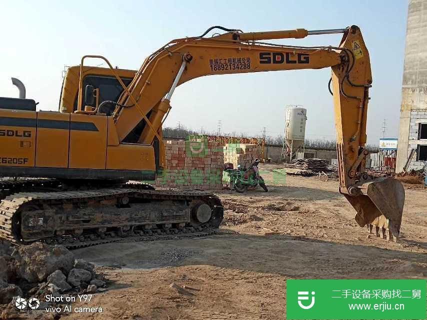 陜西出售二手臨工LG6250挖掘機