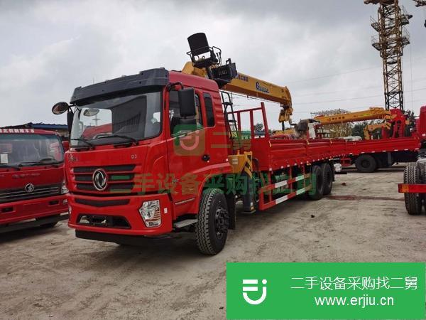 轉讓東風暢行后八輪吊車，上裝三一12噸吊機可分期