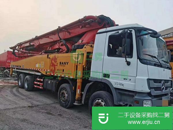 江蘇出售二手奔馳56米泵車