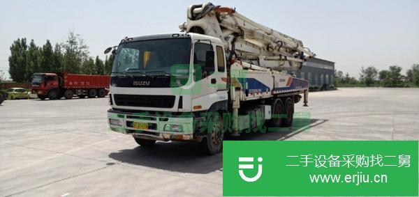 河北出售二手中聯47米泵車