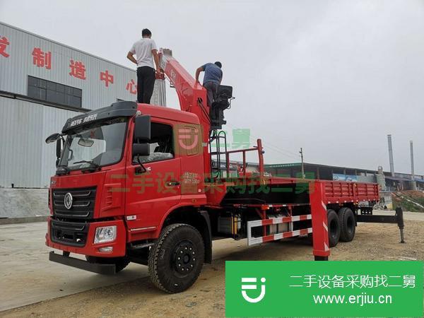 河北出售二手東風后八輪12噸吊車
