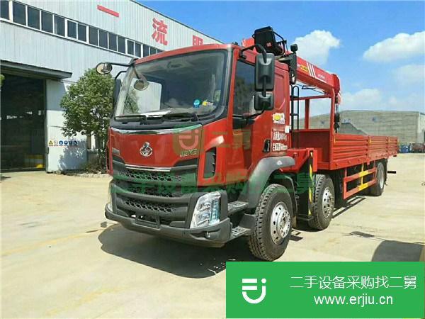 江蘇出售二手程力12噸隨車吊