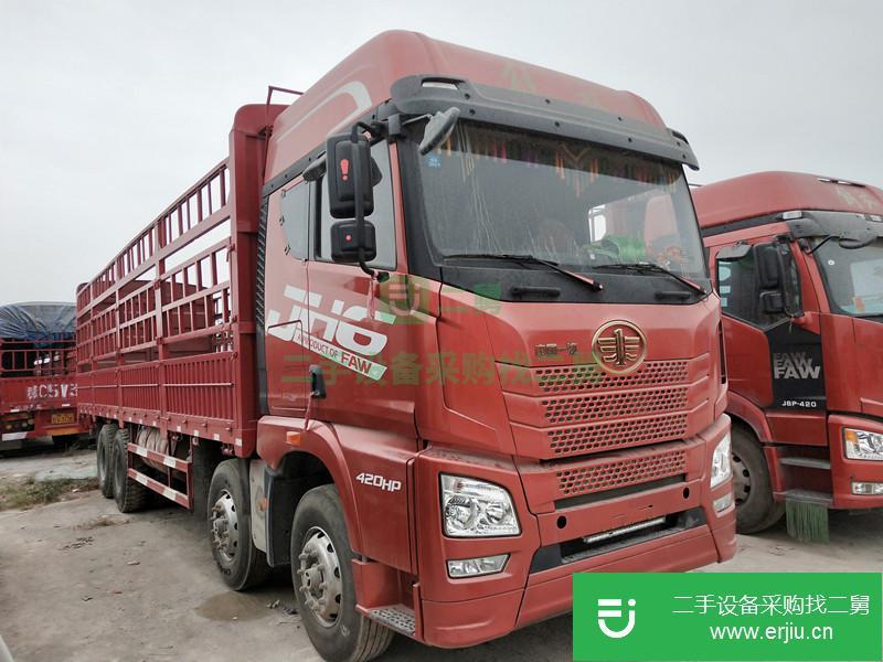 江西出售二手解放JH6高欄載貨車