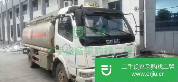 廣西出售二手8噸油罐車帶歐標加油機
