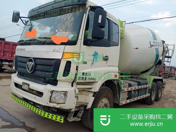 山東出售二手歐曼380馬力攪拌車