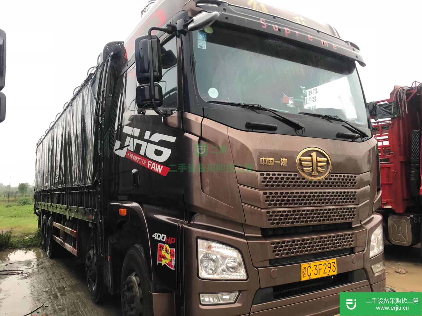江西出售二手青島解放400馬力貨車
