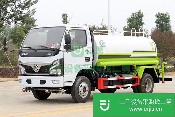 甘肅出售二手東風5噸灑水車 可異地年審