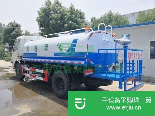 湖北出售二手東風多利卡8方灑水車