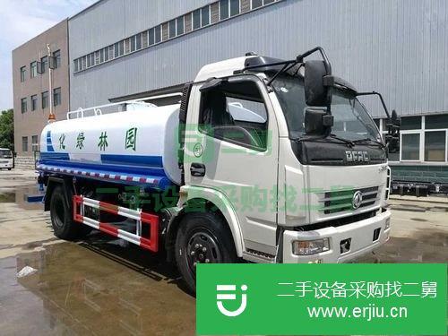 湖北出售二手東風多利卡8方灑水車