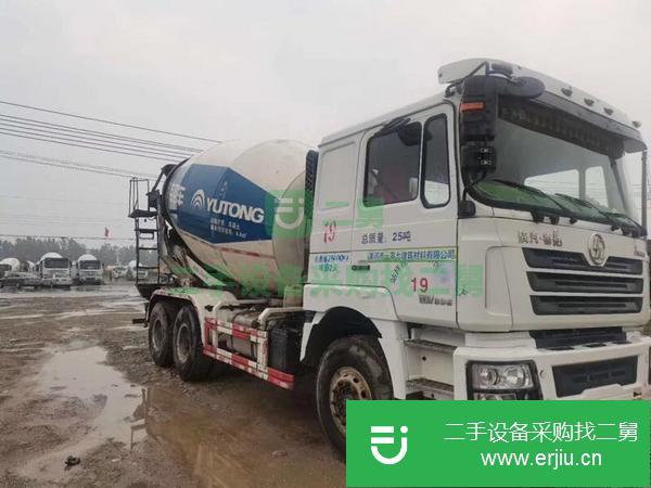 山西出售二手德龍大十二方攪拌車