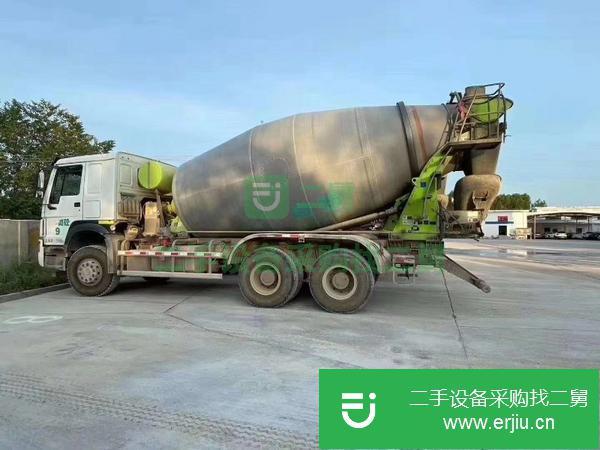 江西出售二手國五排放12方豪沃攪拌車