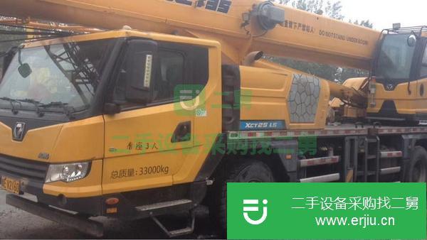 山東出售二手徐工xct25L5吊車(chē)