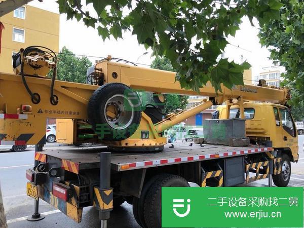 河南出售二手柳工四節臂八噸汽車吊