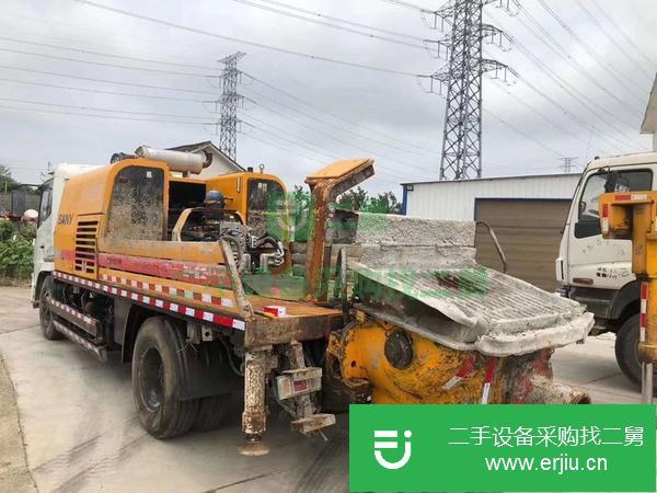 河北出售二手三一重工9018車載泵車況不錯