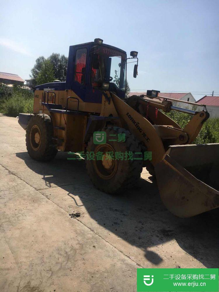 黑龍江出售二手龍工LG833裝載機(jī)