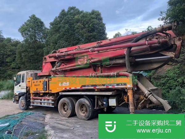 廣西出售二手三一40米泵車