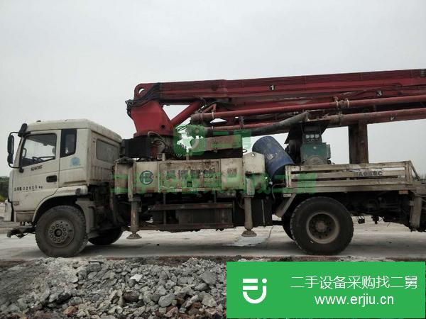 河南出售二手三一33米攪拌一體泵車