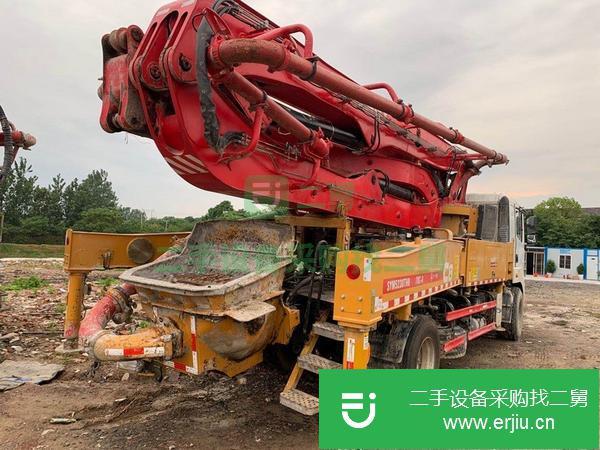 江蘇出售二手三一37米泵車