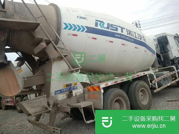 山東出售二手17年國五15方豪沃瑞江攪拌車