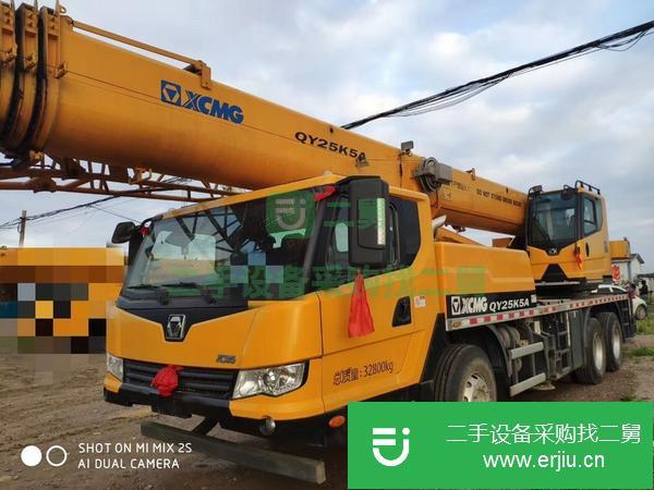 山東出售二手徐工25k5A汽車吊