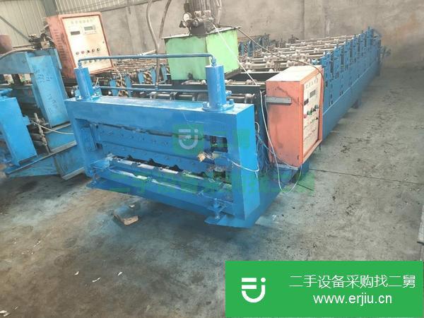河北出售二手電雙層壓瓦機